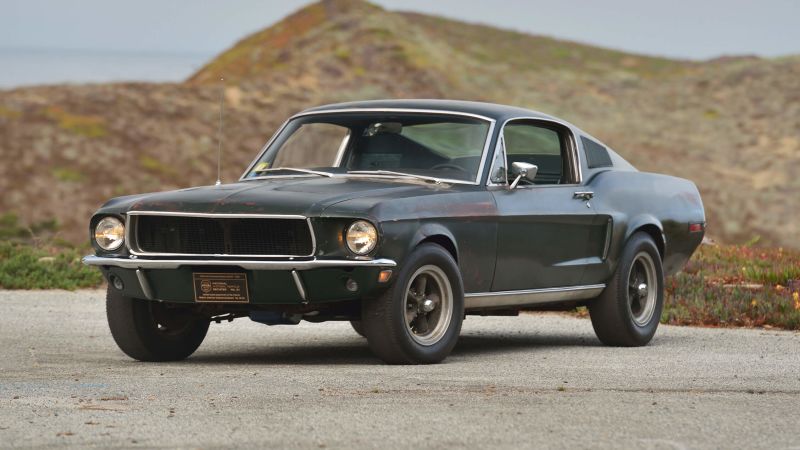  El Ford Mustang conducido en la película Bullitt se vende en una subasta por $ .  millón
