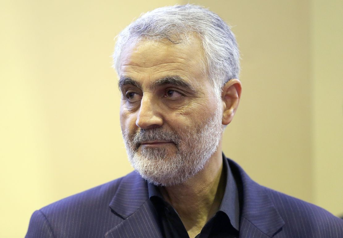 A September 2013 photo of Qasem Soleimani