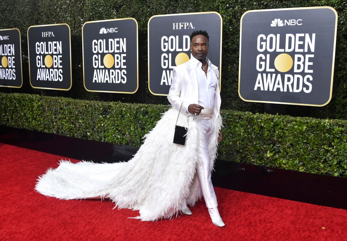 Billy Porter attends the 77th Annual Golden Globe Awards at The Beverly Hilton Hotel on January 05, 2020 in Beverly Hills, California. 