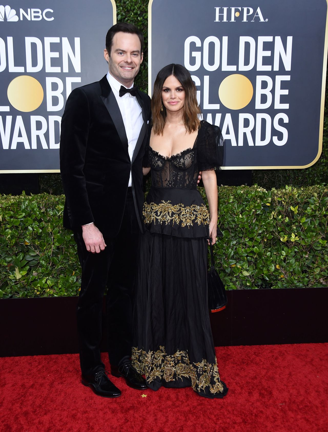 Bill Hader and Rachel Bilson