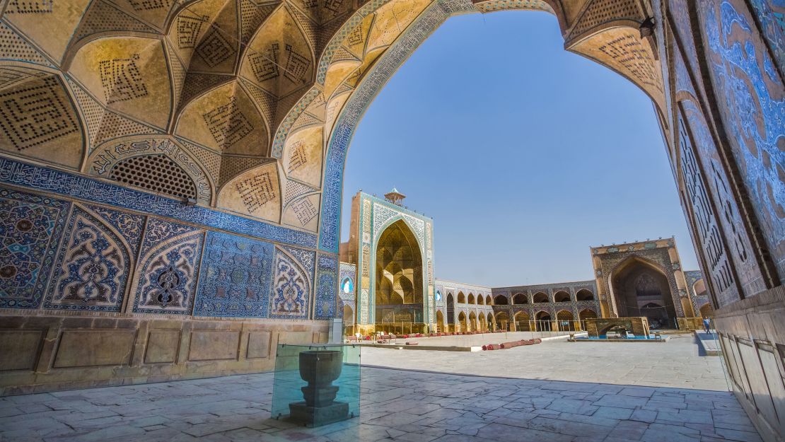 The Masjed-e Jame, or Friday Mosque, in Esfahan.