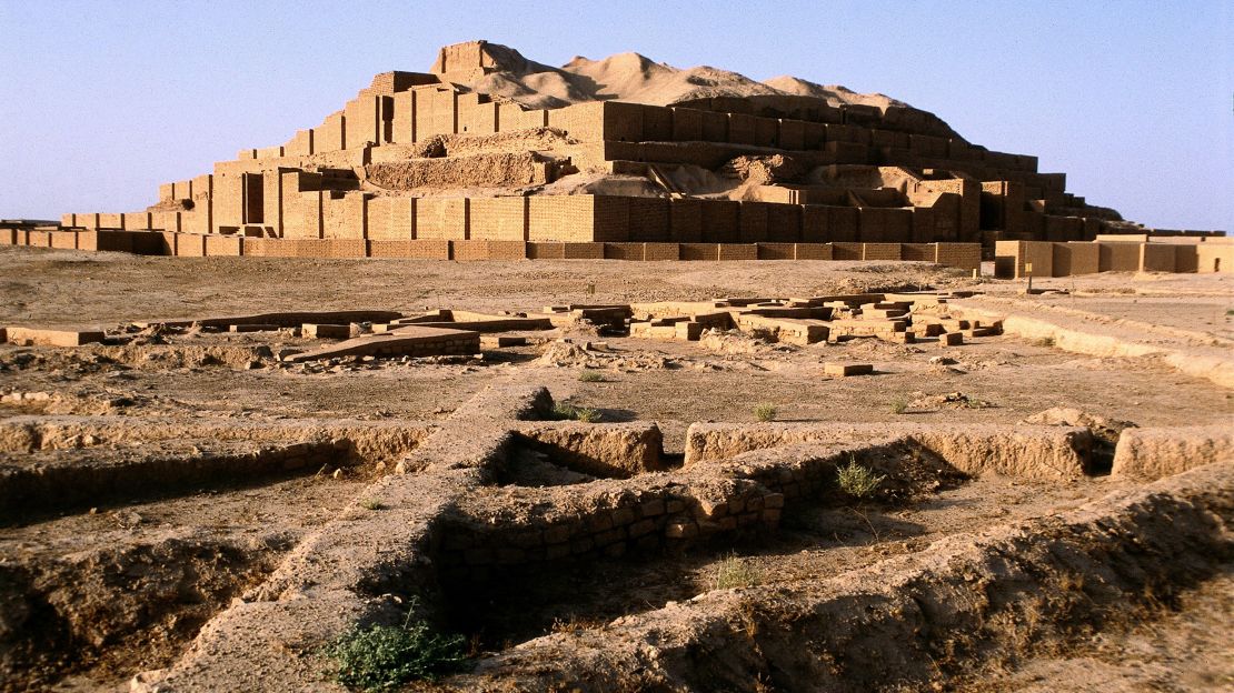 A view of ancient city in Tchogha Zanbil.