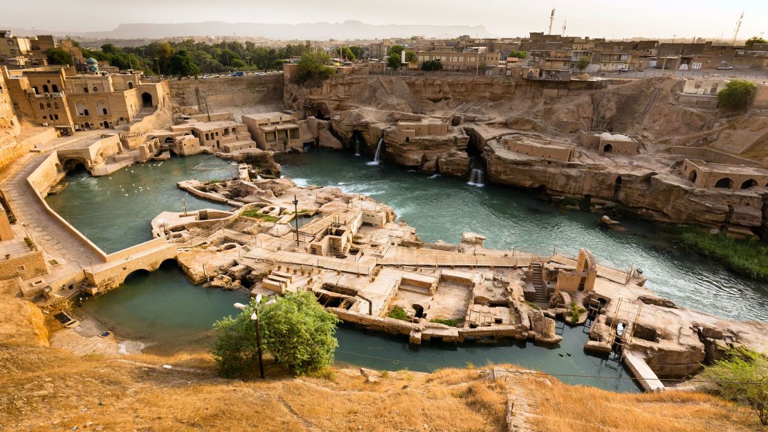 The historical hydraulic system in Shushtar.