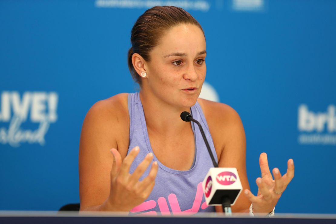 Ashleigh Barty will donate her winnings at the Brisbane International to Australia's bushfire relief.