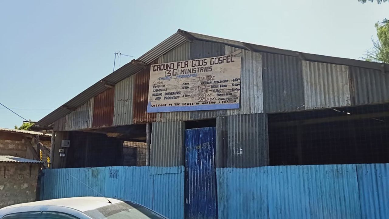 The Ground for God's Gospel Church in Mombasa, Kenya.