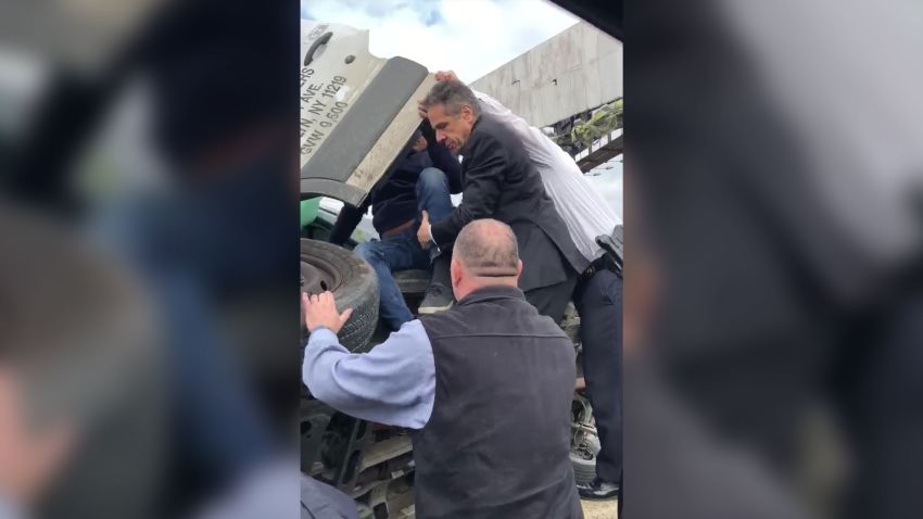 andrew cuomo rescues passenger car accident trnd