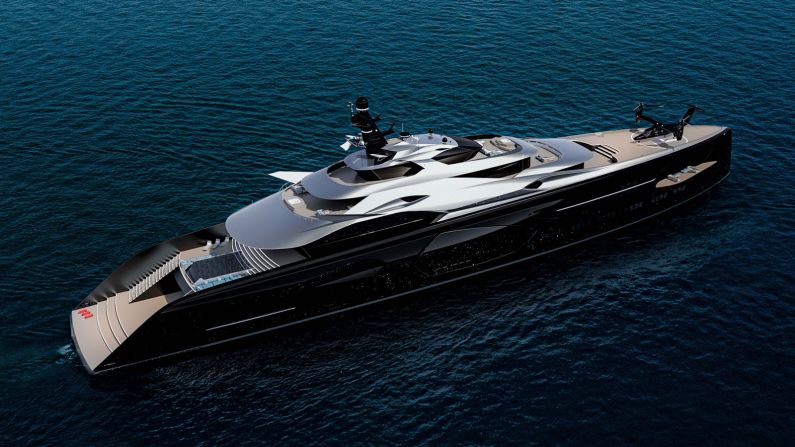<strong>Project Centauro:</strong> Milan-based design firm Officina Armare drew inspiration from both naval ships and spacecrafts while designing this megayacht concept.