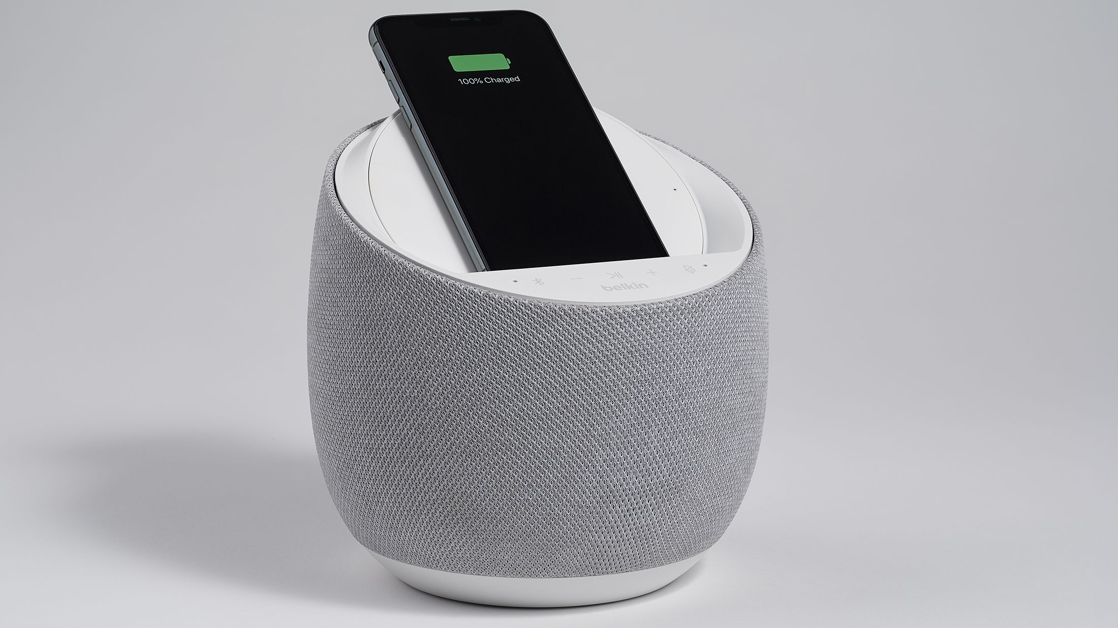 Belkin SoundForm Charge, Wireless Charger Speaker, Bluetooth