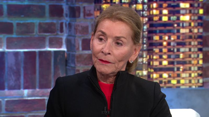 Judge Judy Tells CNN Who She S Backing In 2020 CNN Politics   200106233612 Judge Judy 01062020 