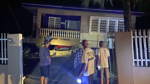 A building collapsed and crushed a car in Yauco, Puerto Rico. All the occupants of the home are reported to be uninjured.