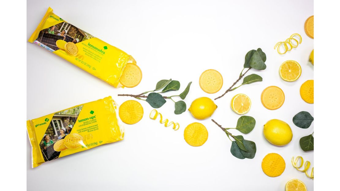 Lemon-Ups join the lineup this year. They're stamped with inspirational messages like, "I Am a Leader." 