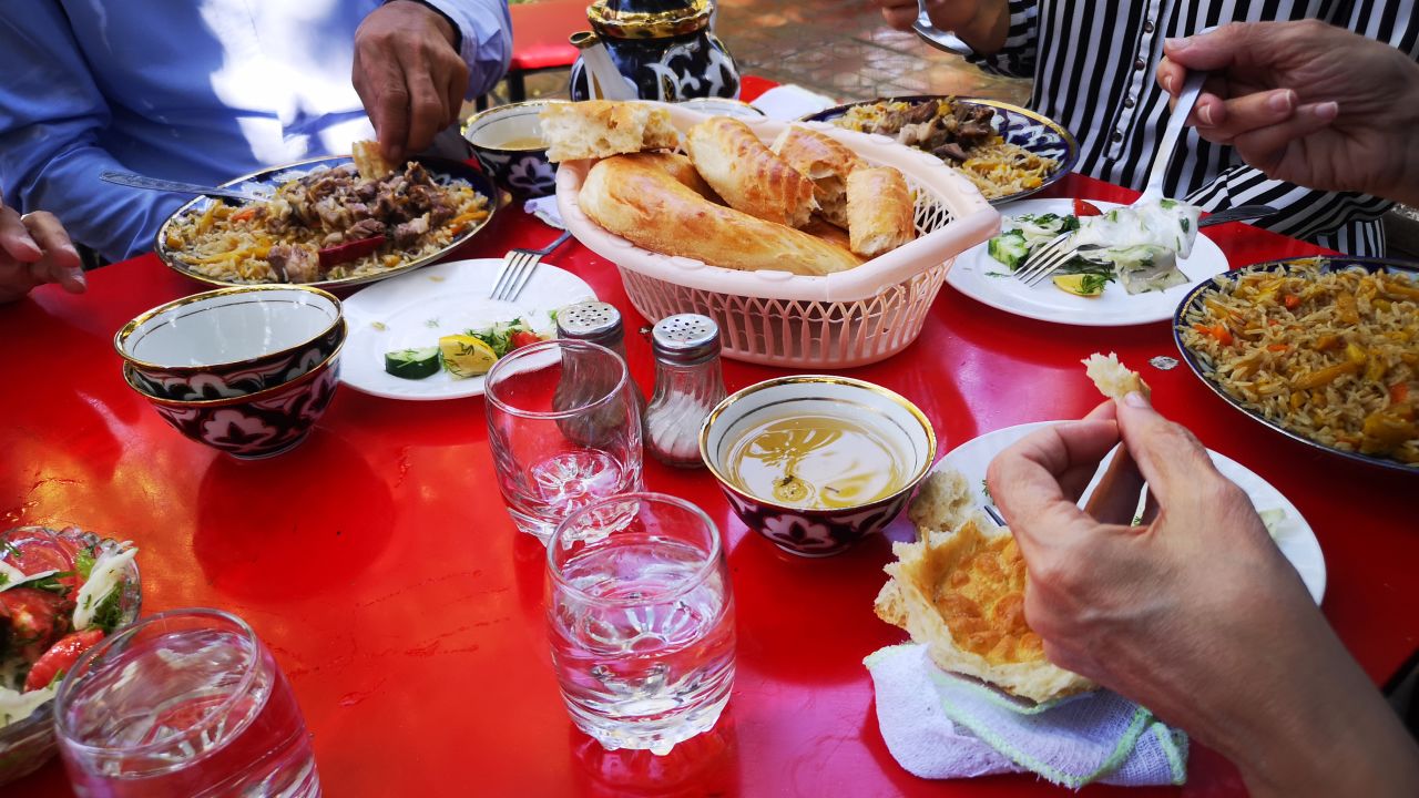 Vodka is the beverage of choice across Uzbekistan and is a part of nearly every meal.