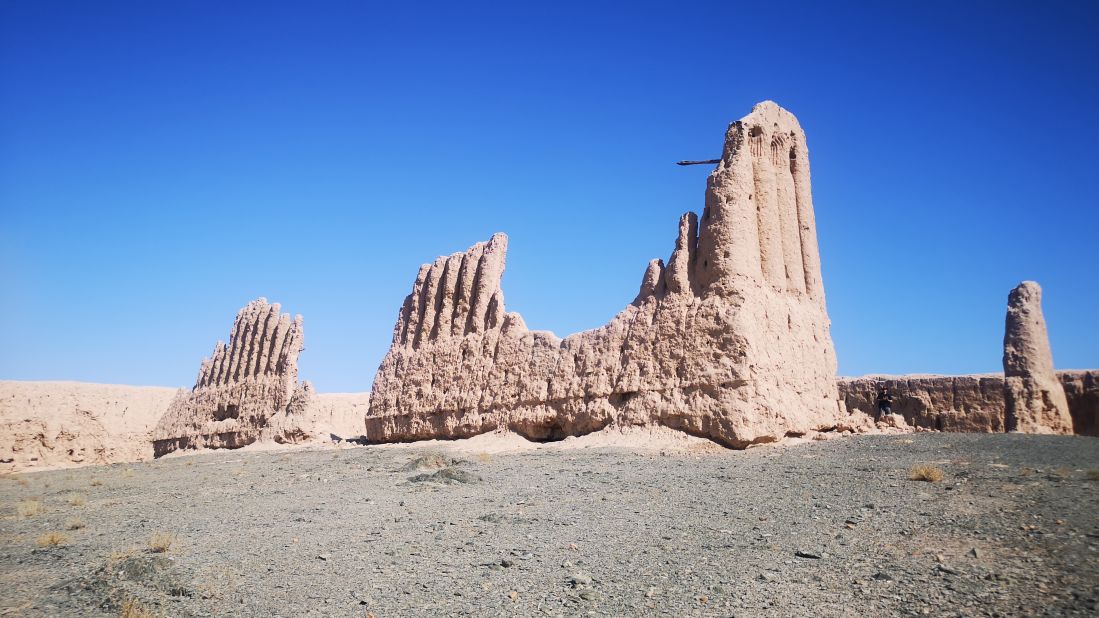 <strong>Karakalpakstan: </strong>Desperate ruins touched with majesty are characteristic of this area.
