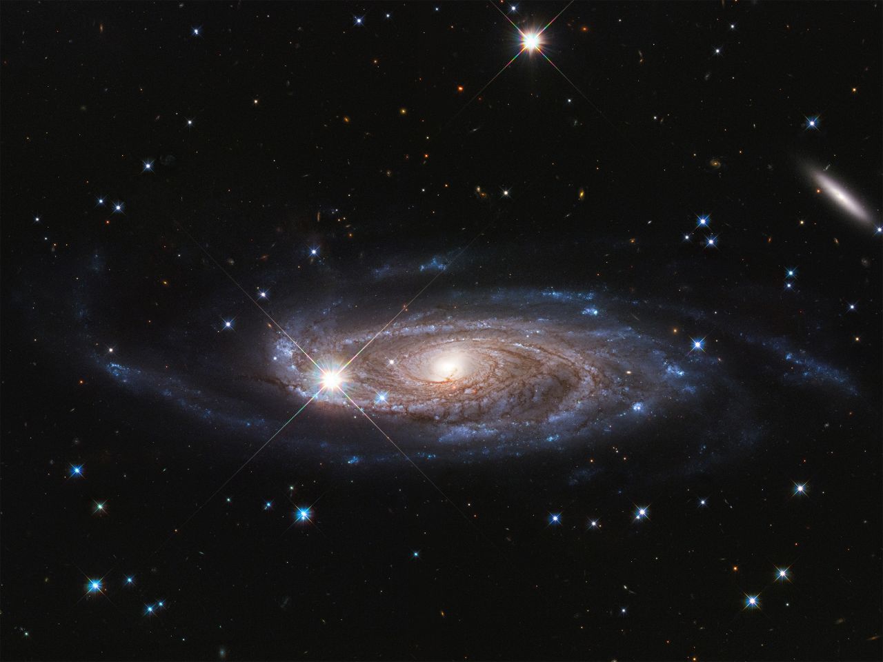 Galaxy UGC 2885, nicknamed the "Godzilla galaxy," may be the largest one in the local universe.