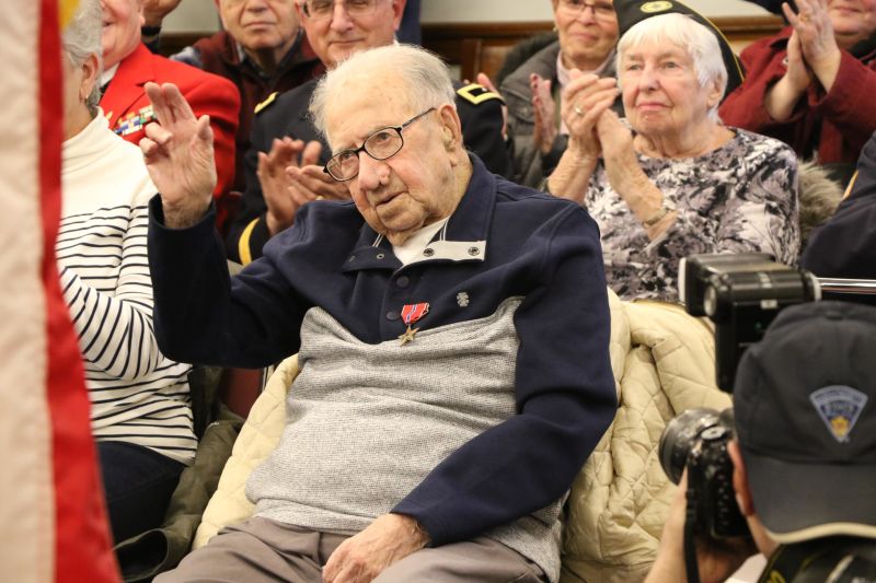 A 103-year-old World War II Veteran Finally Gets His Combat Medals, 75 ...