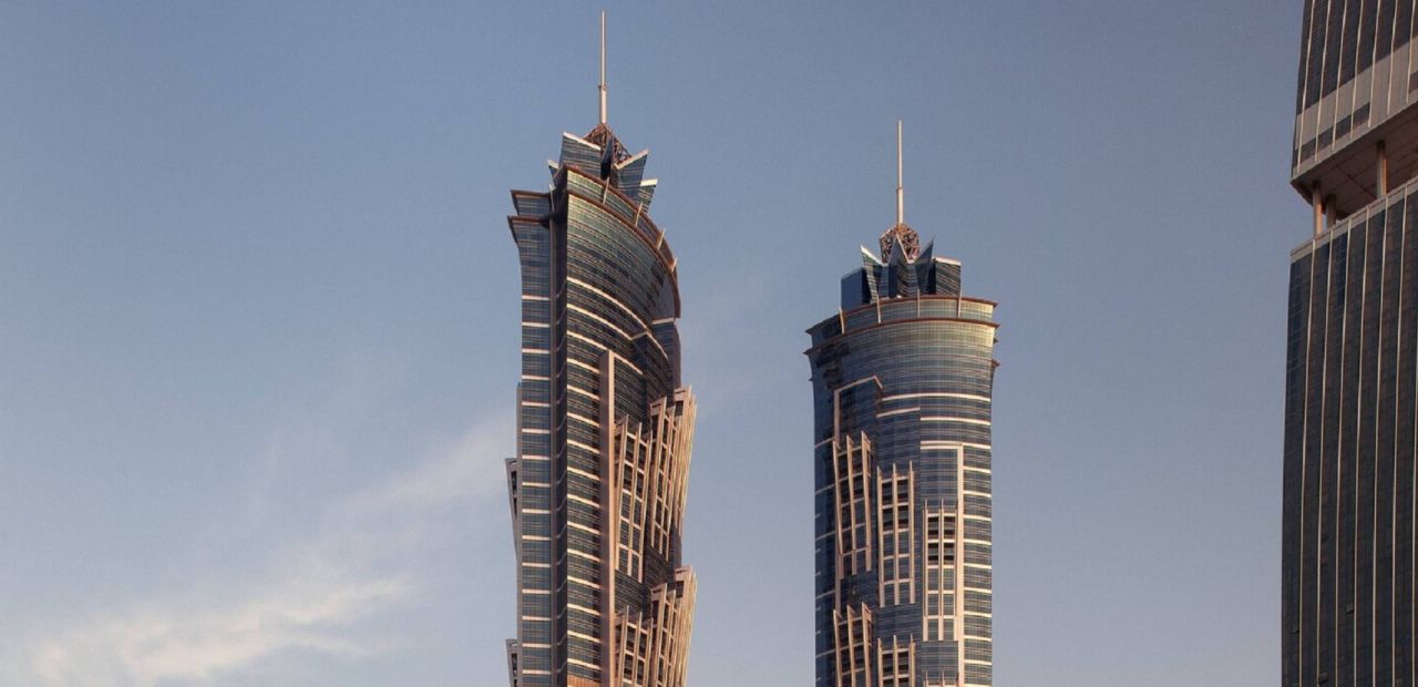 Before the Gevora, the JW Marriott Marquis Dubai was the world record holder at a height of 355 meters (1,165 feet). 