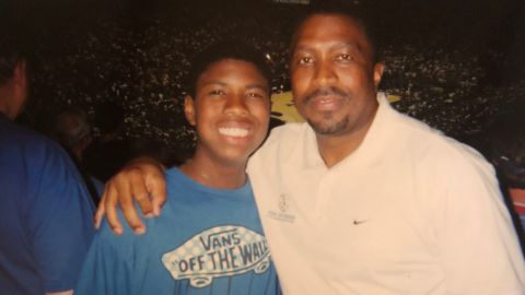 Bakari and Phil Henderson