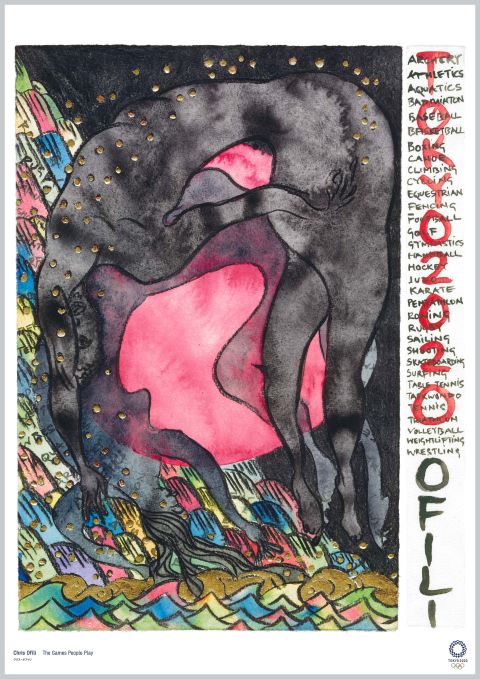 'The Games People Play' by Chris Ofili