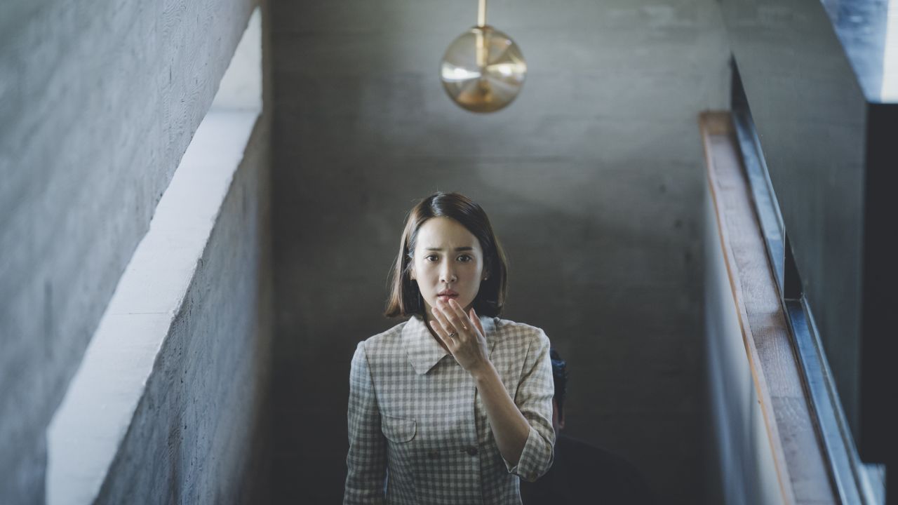 Cho Yeo Jeong as Park Yeon-kyo, the wealthy housewife who opens her door to the Kim family in Bong Joon Ho's "Parasite."