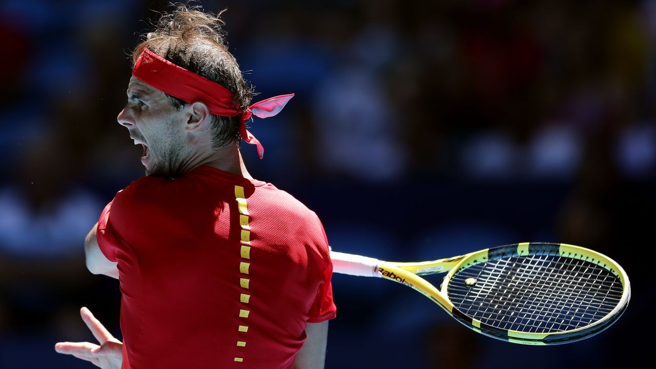 Rafa Nadal has been competing for Spain at the ATP Cup ahead of the Australian Open.