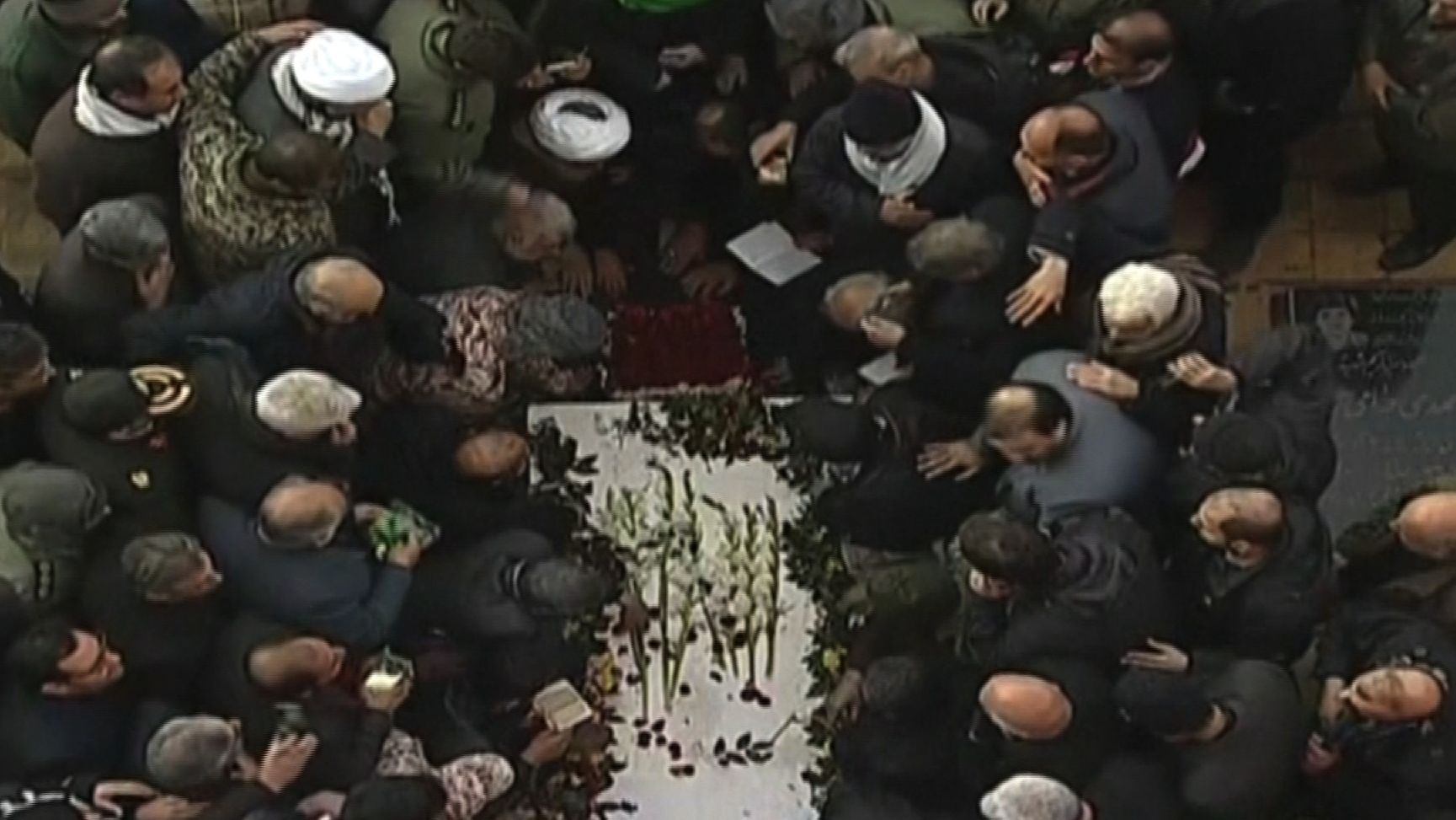 Iranian commander Qasem Soleimani's body was laid to rest in his hometown Kerman, Iran.