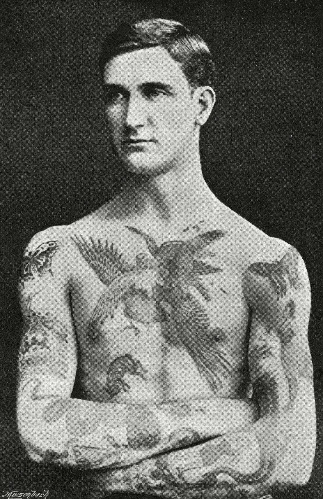 A tatto by Mr. Sutherland Macdonald of Hamman Studio, London, 1897.