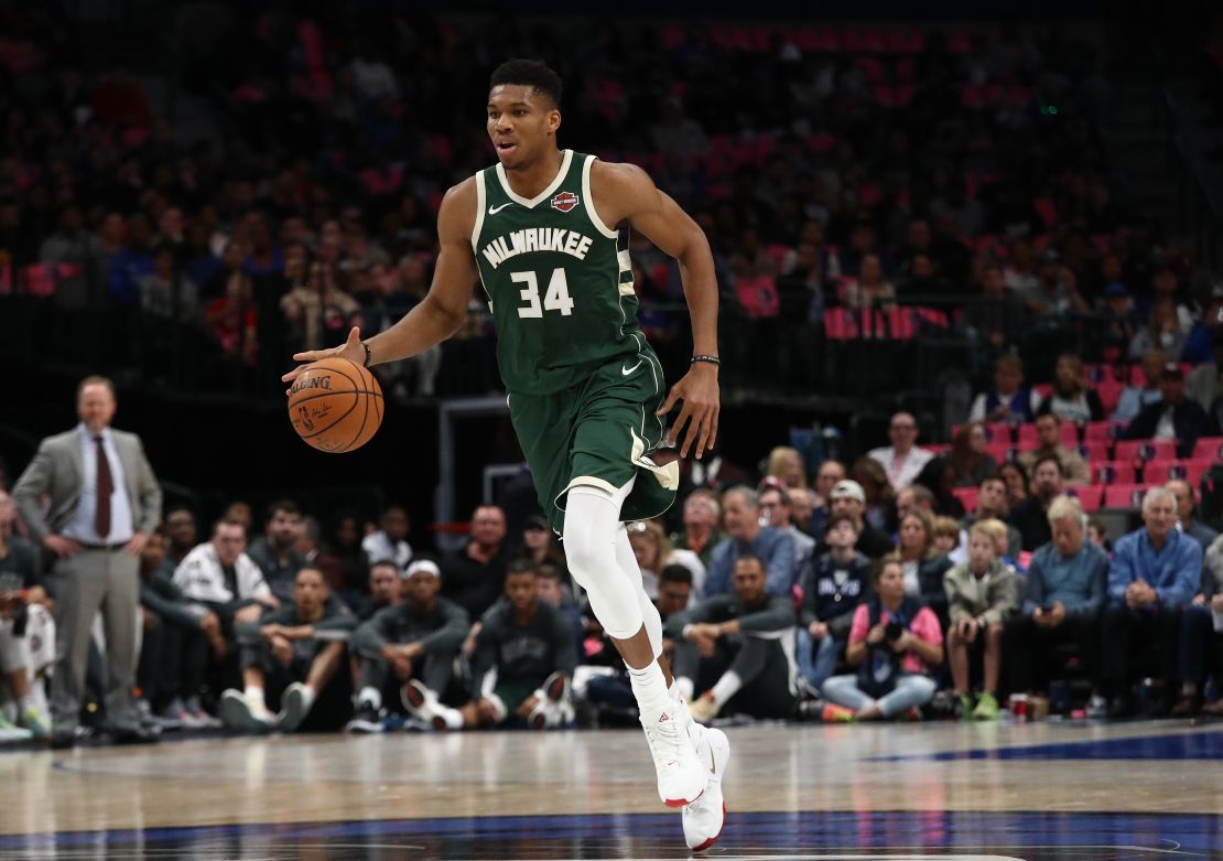 French basketball fans will see last season's NBA MVP Giannis Antetokounmpo when his Milwaukee Bucks play the Charlotte Hornets in the Paris' first-ever regular season NBA game.