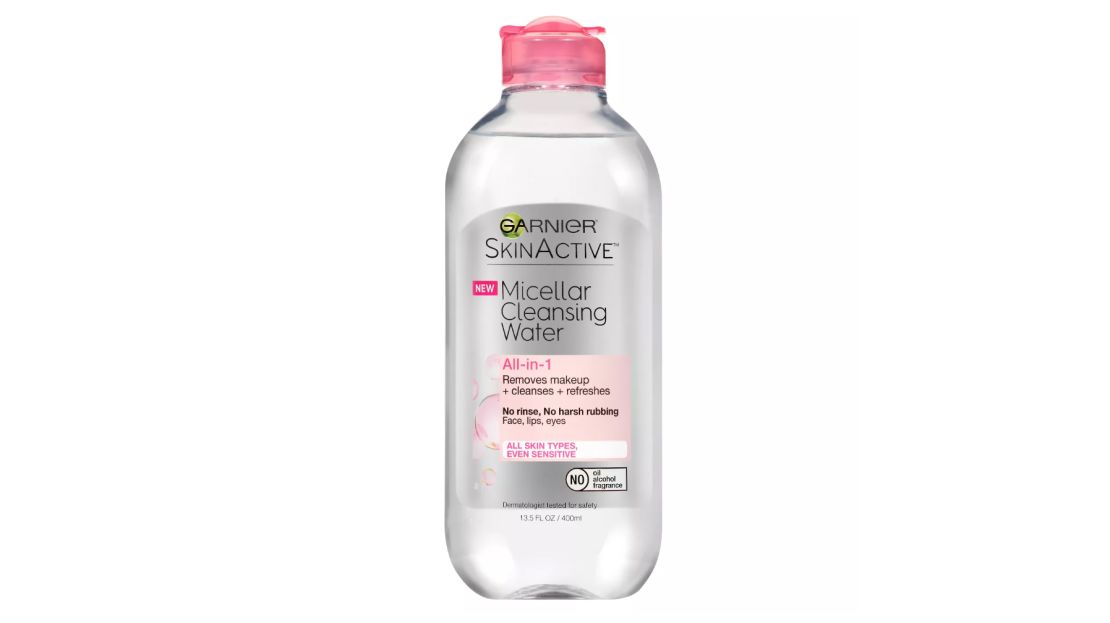 underscored winter skin garnier cleansing water