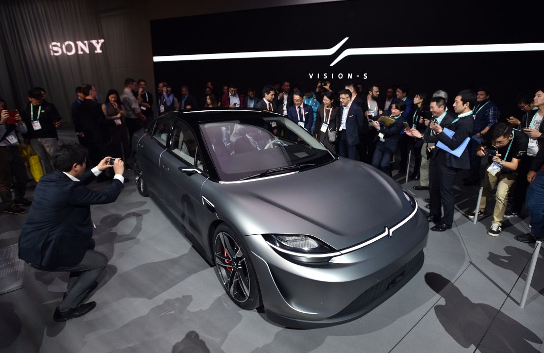 The Sony Vision-S shows what the Japanese electronics maker could do in the automotive sector.