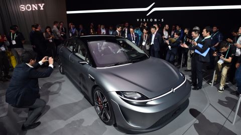 The Sony Vision-S shows what the Japanese electronics maker could do in the automotive sector.