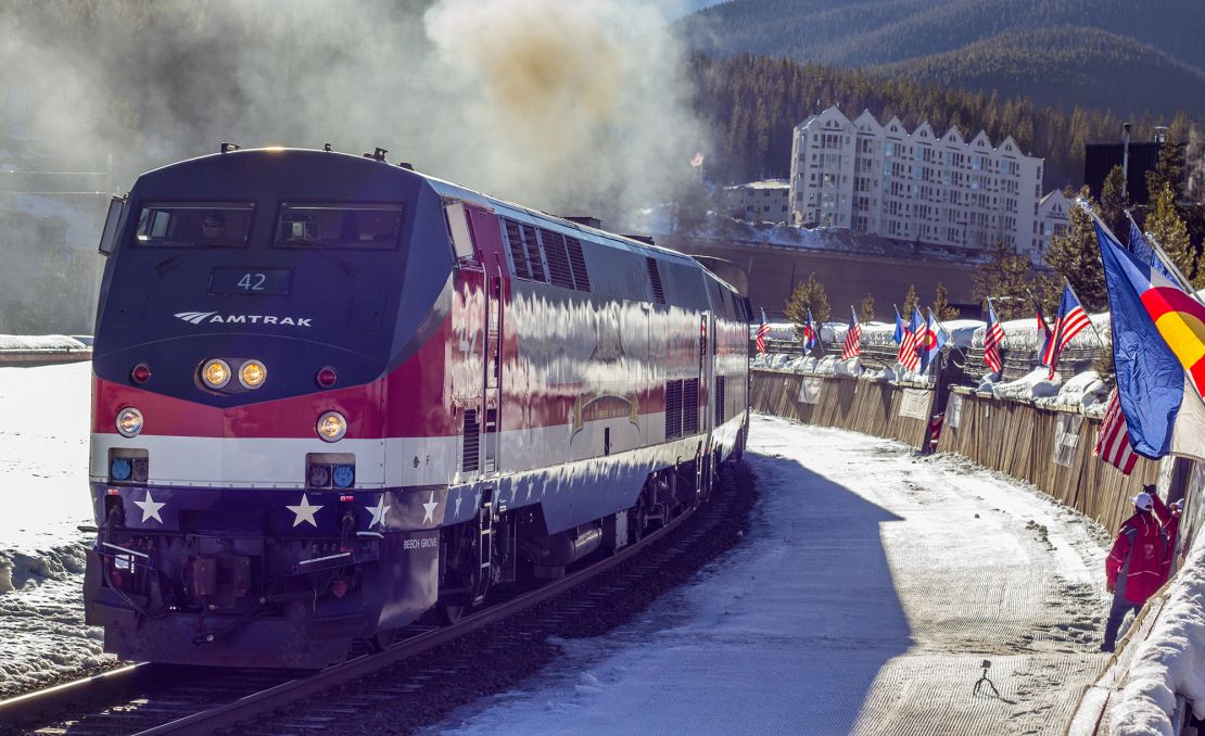 Amtrak's Winter Park Express Train, which launched in 2017, has resumed the Denver to Winter Park route for the winter ski season.
