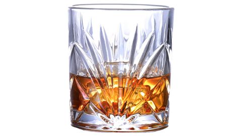 10-Ounce Crystal Whiskey Glasses, Set of 4