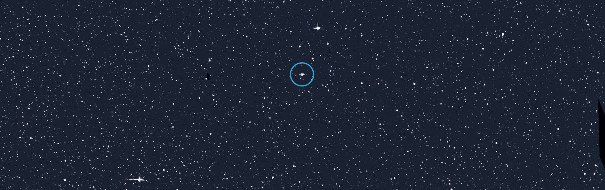 GW Orionis in the constellation of Orion