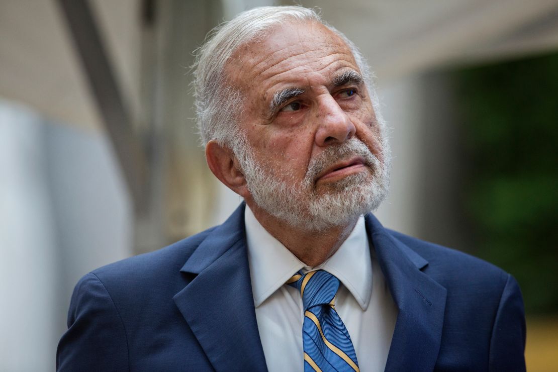 Activist investor Carl Icahn has been a vocal critic of Hollub's Anadarko deal and has pushed to replace Occidental's entire board of directors. (Victor J. Blue/Bloomberg/Getty Images)