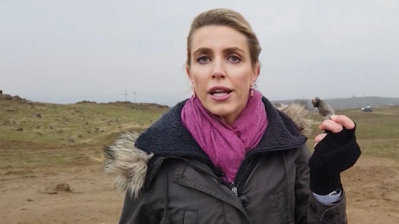 clarissa ward iraq missile site