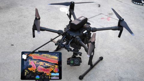 A report found that DJI "Matrice 200" series drones were malfunctioning due to "technical failures."