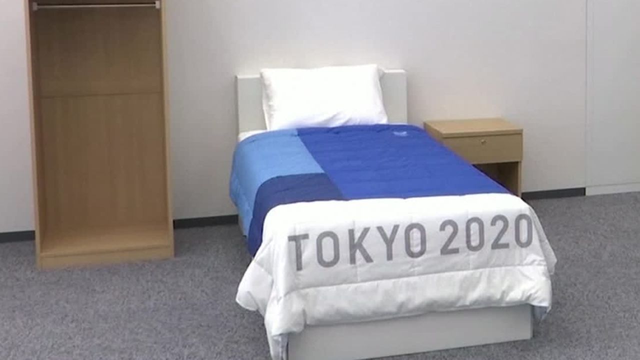 tokyo 2020 olympics cardboard plastic beds 1