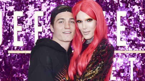 After almost five years of dating, Nathan Schwandt, left, and Jeffree Star have broken up.
