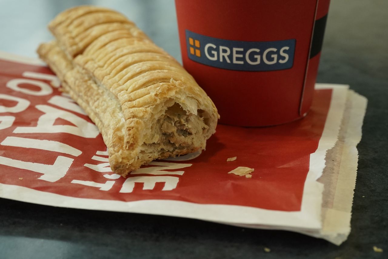 British bakery chain Greggs introduced a vegan sausage roll in 2019. The filling is made from Quorn. Barclays predicts the alternative meat sector could reach about $140 billion in sales over the next decade, capturing about 10% of the global meat industry. 