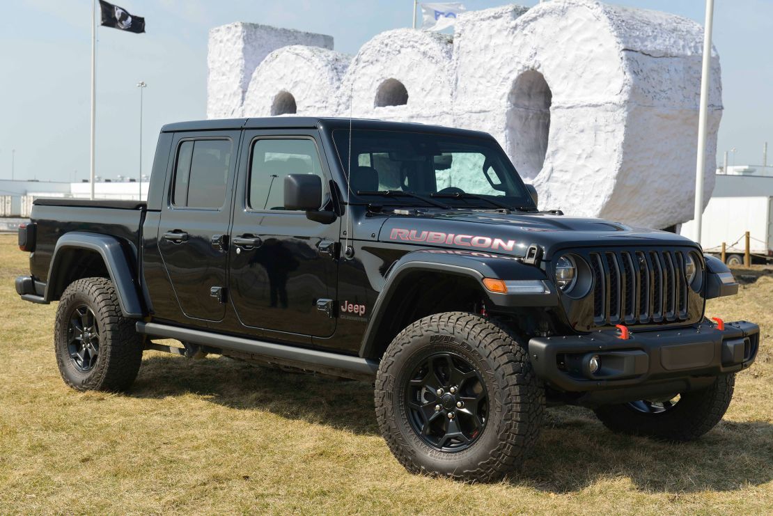 The Jeep Gladiator is based on the Jeep Wranger SUV, but substantial engineering changes were made for the pickup version.