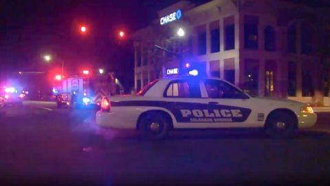 Police responded to a series of stabbings early Monday morning in Colorado Springs, Colorado.