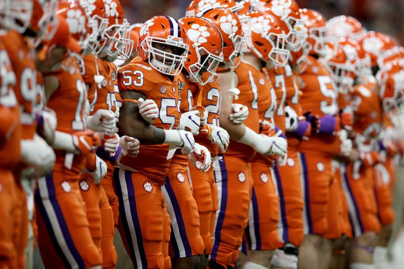 Clemson players 2024