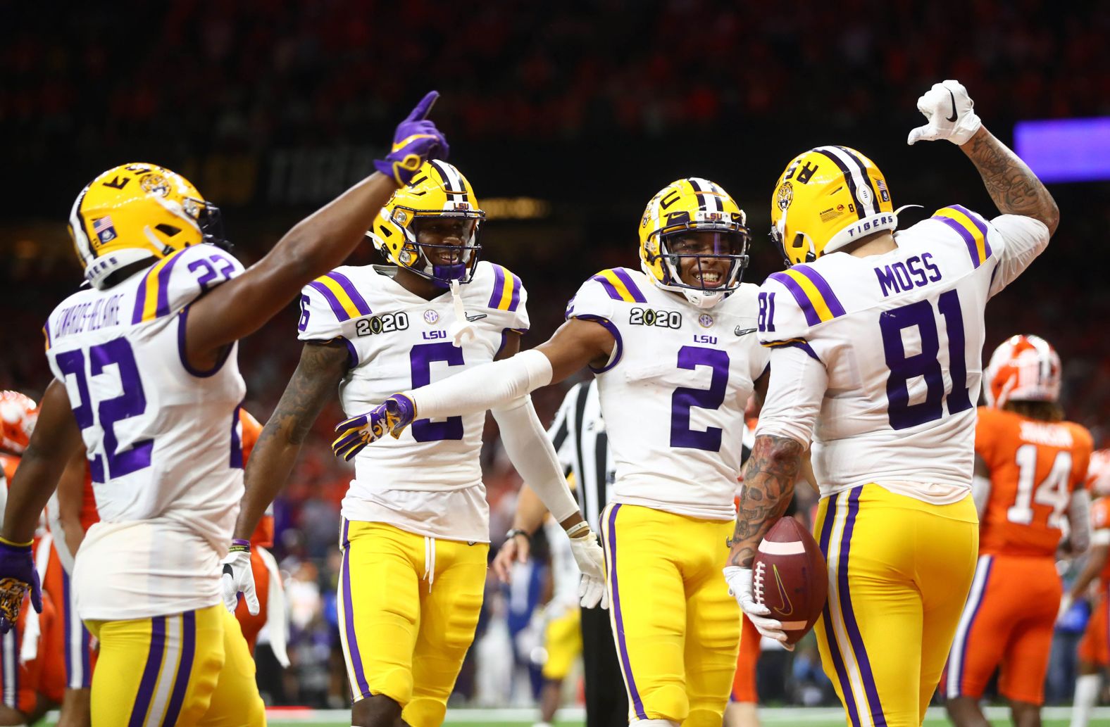 Photos: LSU dethrones Clemson to win college football title | CNN