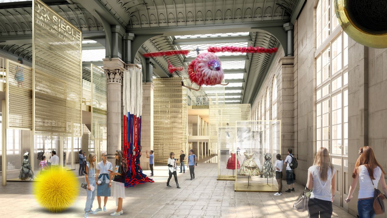 <strong>(More) art and culture: </strong>The Aerog'Art at the Esplanade des Invalides will include a new children's museum, food hall and art lab.