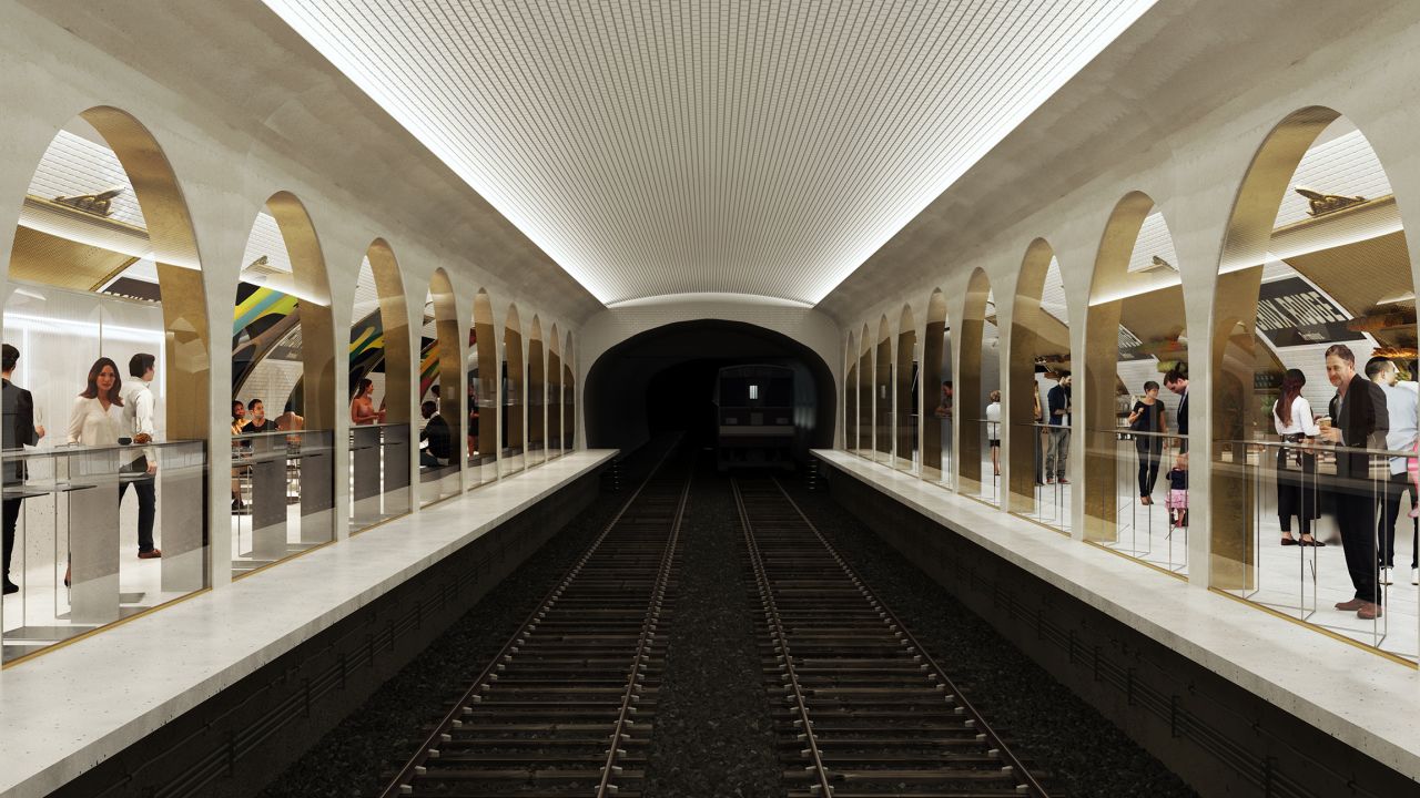 <strong>Le Terminus:</strong> In 2022, the disused Métro Croix Rouge station will be given a second life, this time as a new and unexpected dining destination in Paris.