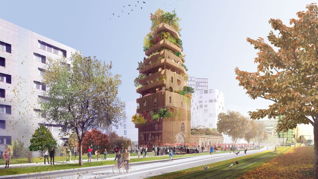 <strong>Ré-alimenter Masséna:</strong> Part vertical farm, residential and retail development, this diverse space will open in a former train station and center around sustainable food ecosystems.