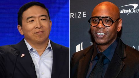 Comic Dave Chappelle has endorsed Yang.