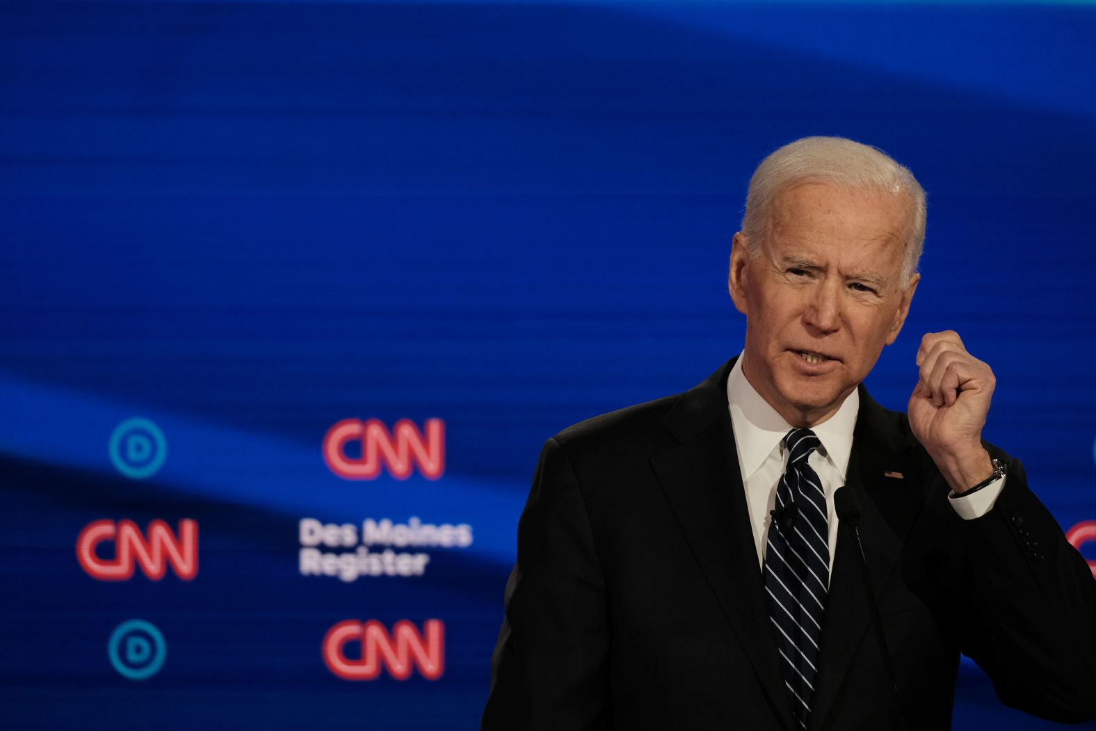 Biden was asked if it would be harder to run against President Donald Trump if he's acquitted in a Senate impeachment trial.<br />"It's irrelevant," <a href="index.php?page=&url=https%3A%2F%2Fwww.cnn.com%2Fpolitics%2Flive-news%2Fjanuary-democratic-debate-live%2Fh_81309e6136621fcc66530a4ebabf49de" target="_blank">Biden said.</a> "There's no choice but for Nancy Pelosi and the House to move. He has, in fact, committed impeachable offenses."