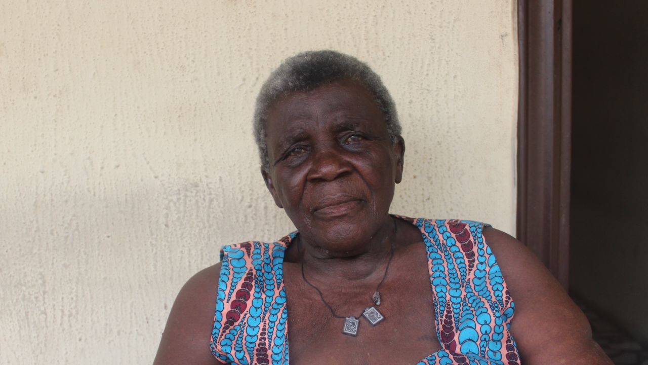 Evelyn Okororie was a trader in Port Harcourt, southeast Nigeria before the civil war broke out. She lost three children in the war. 