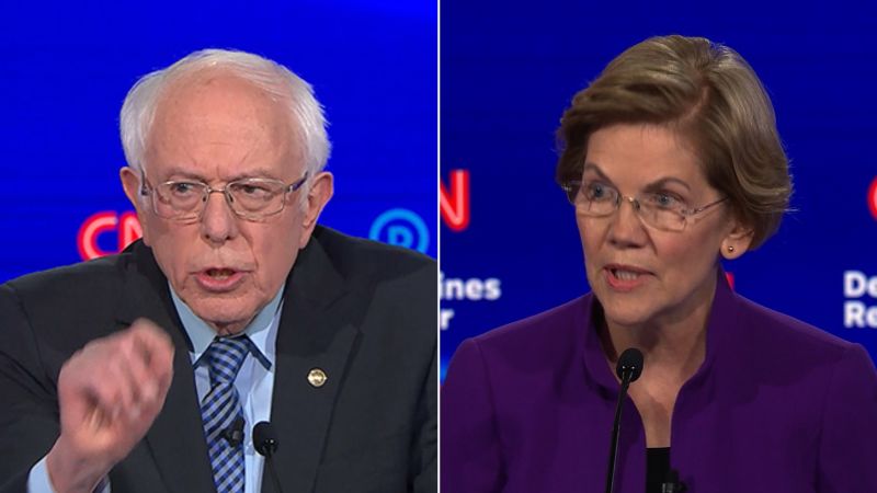 Warren And Sanders Feud Progressive Groups Call For Unity Cnn Politics